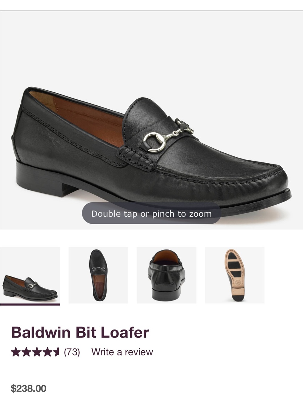 Johnston & Murphy Baldwin Bit Loafer